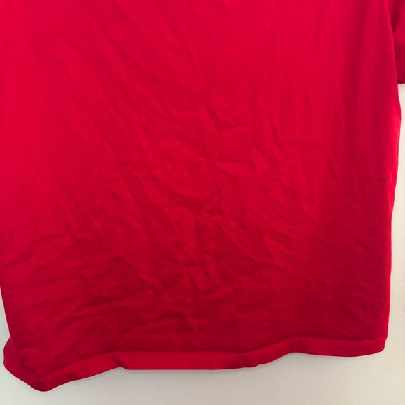 Women’s Lands' End Red Relaxed Fit XL/P Petite Short Sleeve T-Shirt - Picture 6 of 8